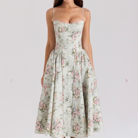 House of CB Floral Midi Dress - Picture 2 of 3